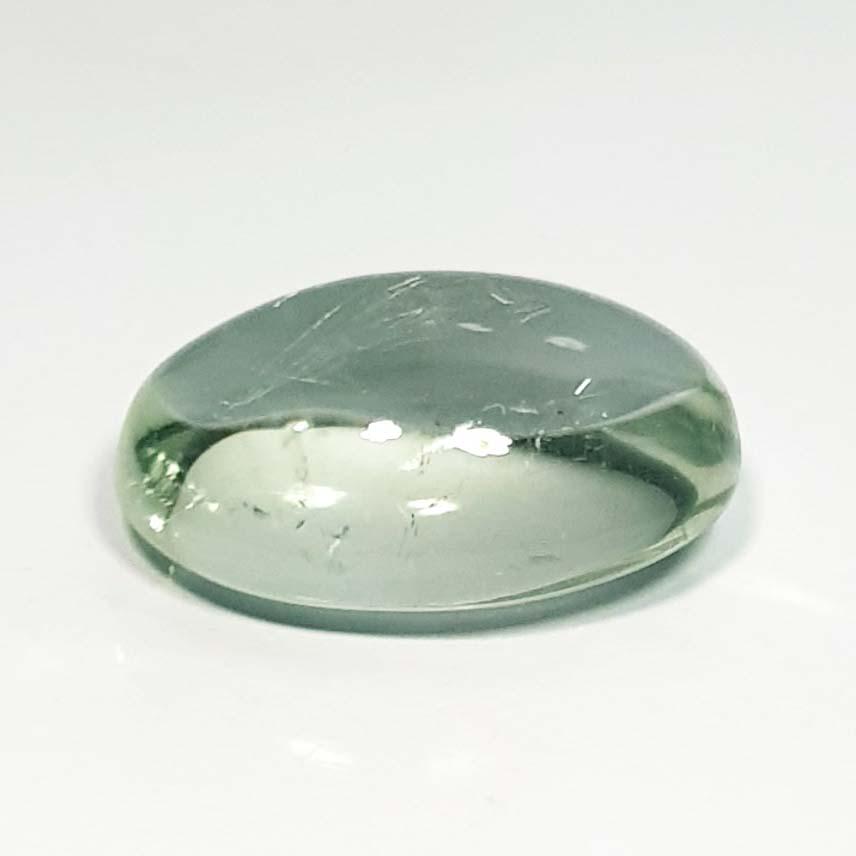 Natural Green Amethyst Oval Cabochon 12.00 Ct (1 of 5)