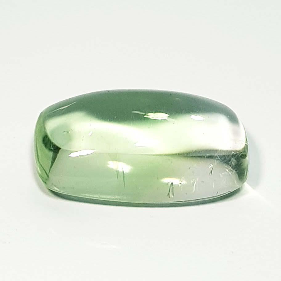 Natural Green Amethyst Rectangular Cabochon 15.24 Ct (1 of 5)