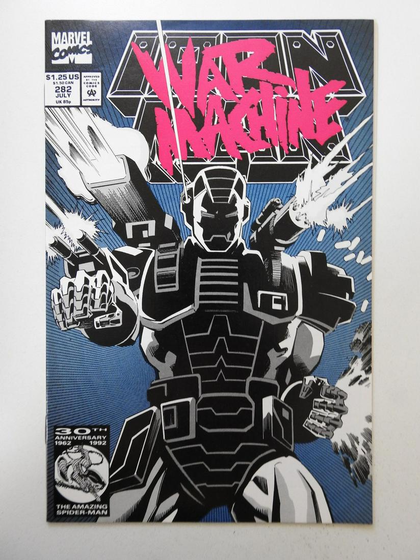 Iron Man #282 1st Full app. of the War Machine armor: No Reserve! Iron Man #282 1st Full app. of the War Machine armor Shipping: Domestic: Flat-rate of $9.99 (1-8 items) or $19.99 (9+ items) to anywhere within the contiguous U.S. International: Foreign s