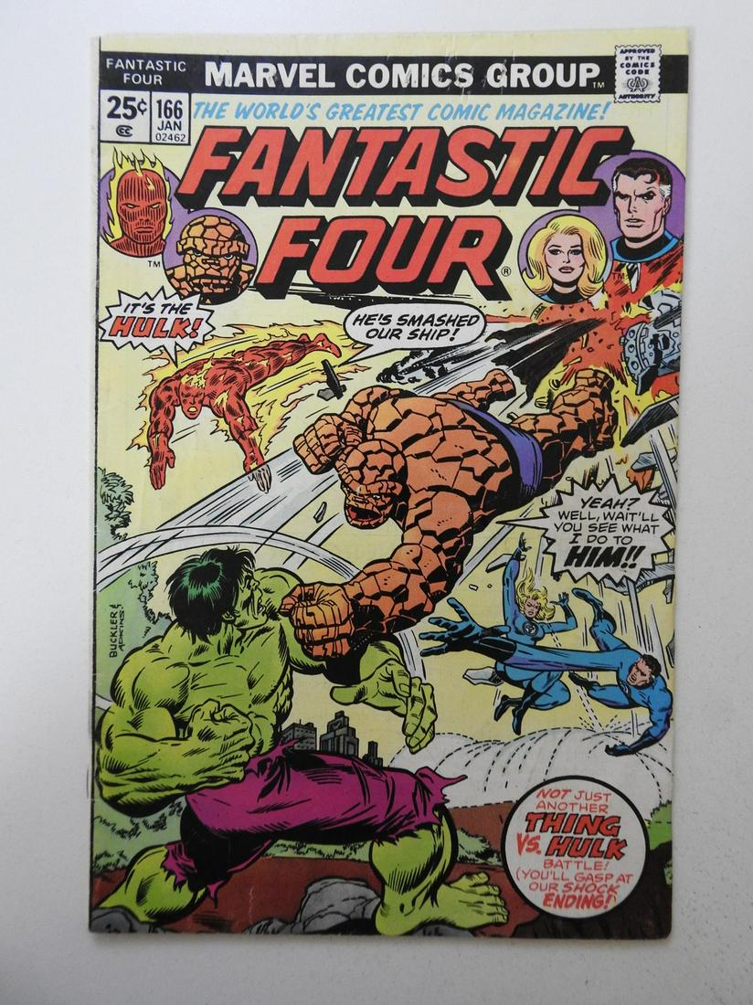 Fantastic Four #166 MVS intact (1 of 2)