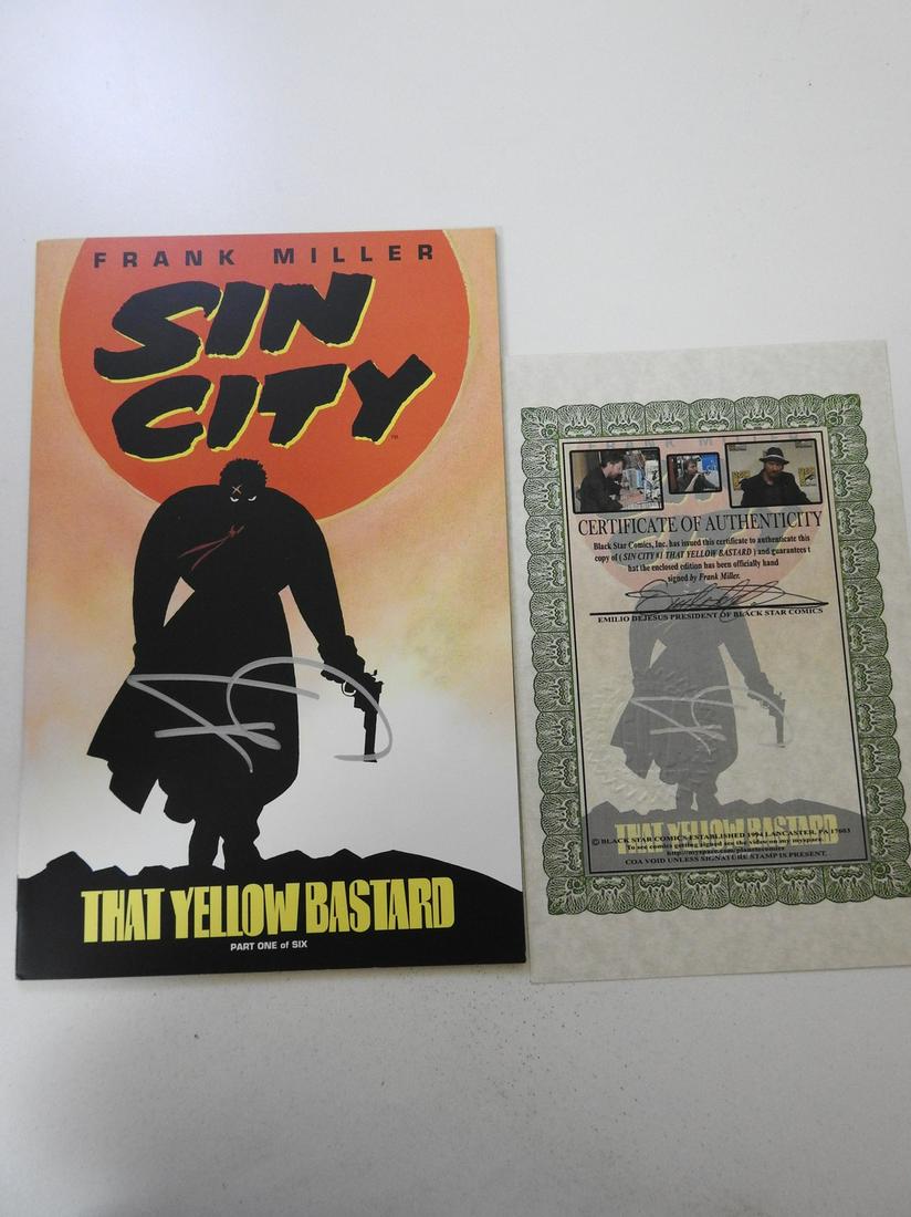 Sin City #1 Signed by Frank Miller (1 of 2)