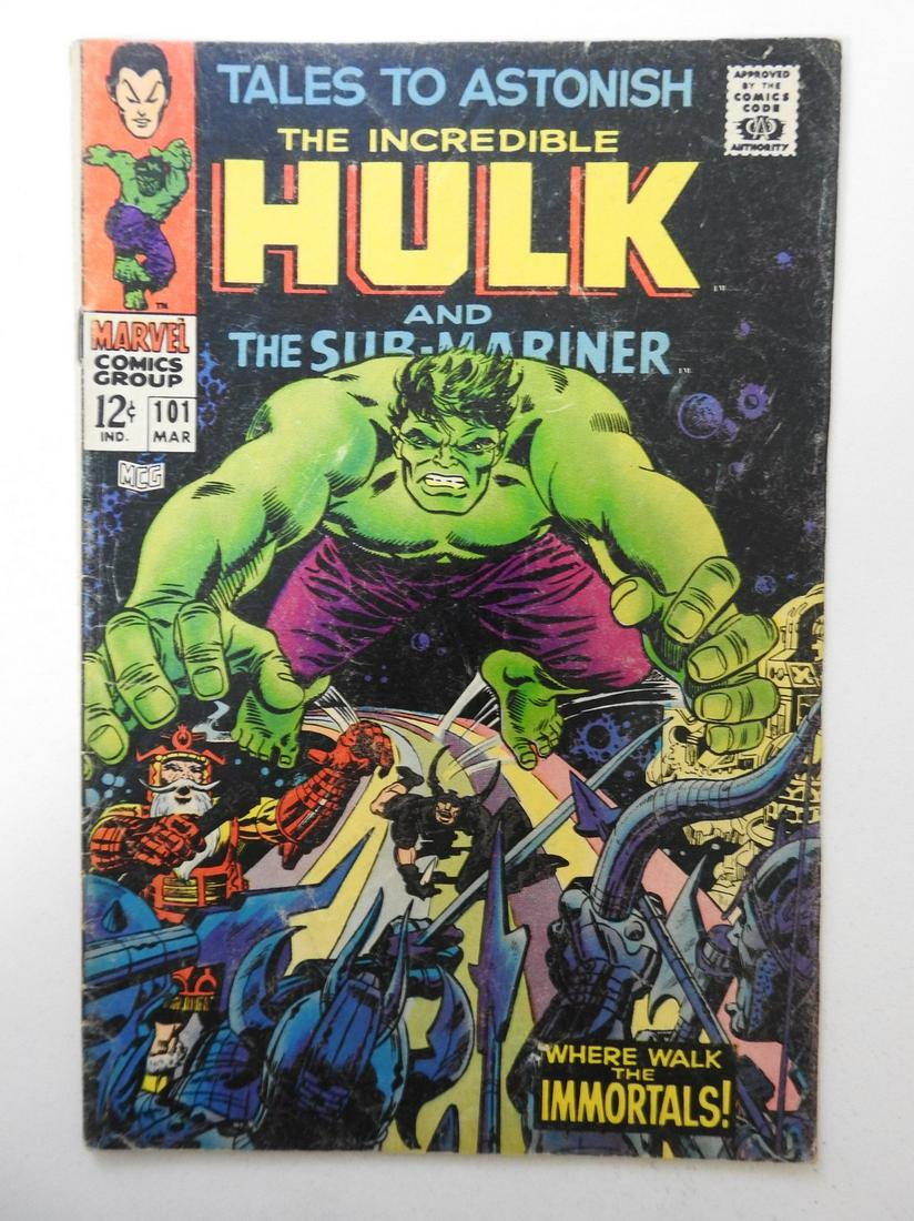 Tales To Astonish #101: No Reserve! Tales To Astonish #101 Shipping: Domestic: Flat-rate of $9.99 (1-8 items) or $19.99 (9+ items) to anywhere within the contiguous U.S. International: Foreign shipping rates are determined b