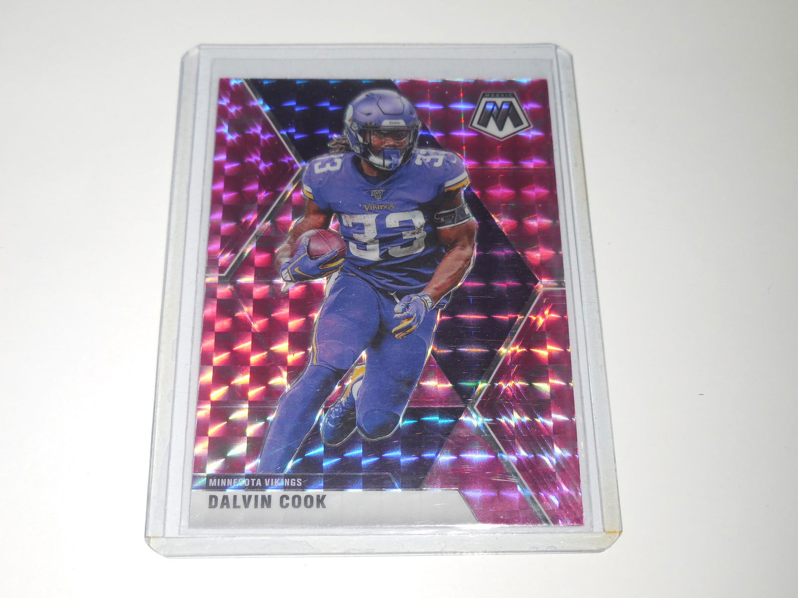 2020 MOSAIC DALVIN COOK PINK CAMO PRIZM RARE (1 of 2)