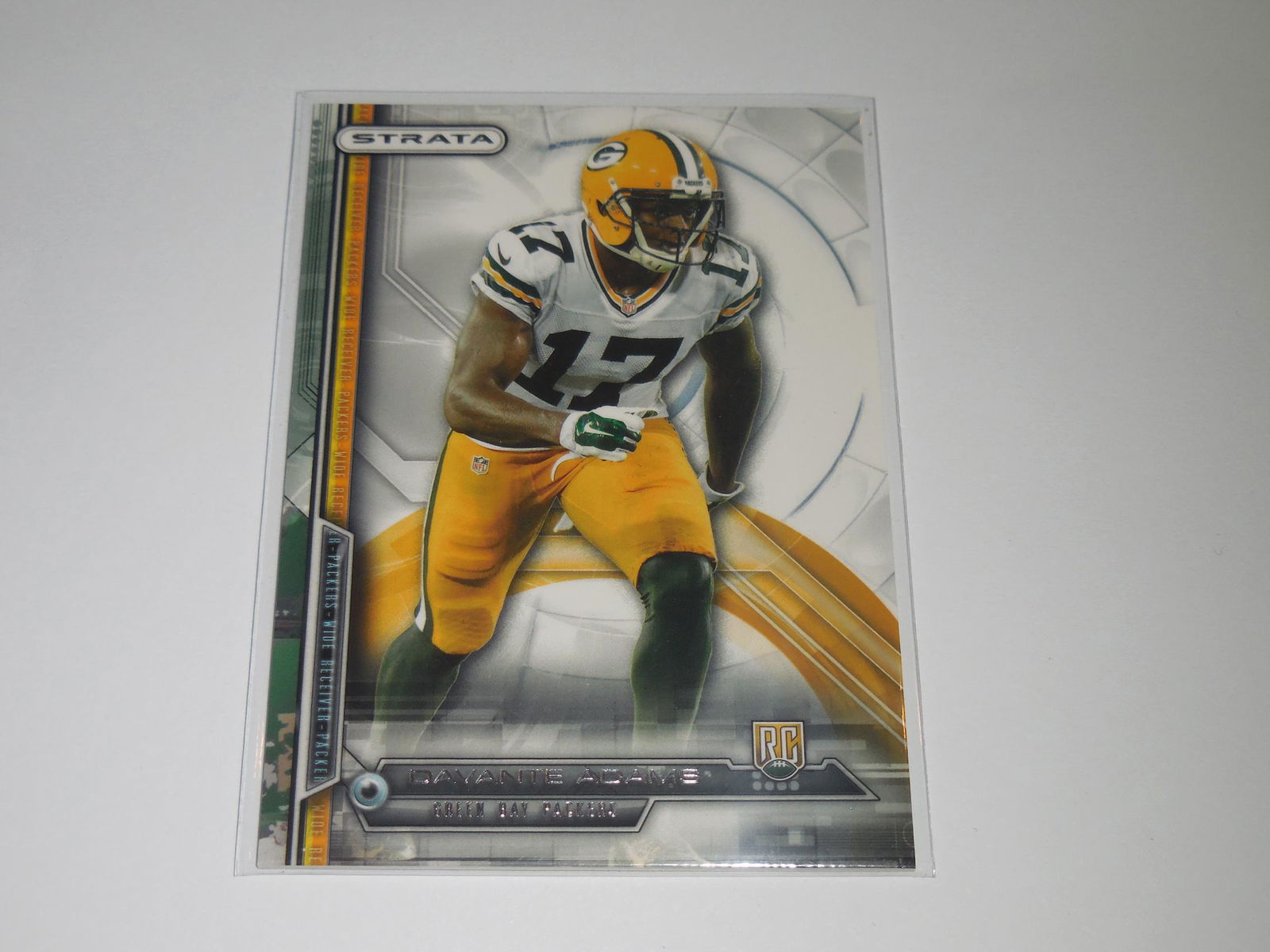 2014 TOPPS STRATA DAVANTE ADAMS ROOKIE CARD (1 of 2)