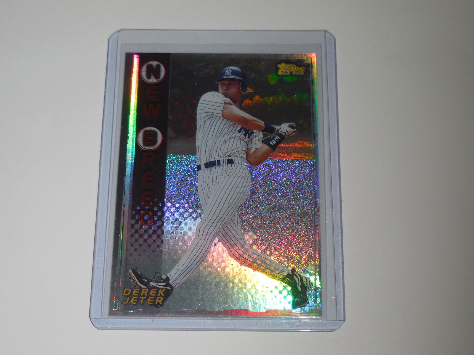 1999 TOPPS DEREK JETER NEW BREED HOLOFOIL (1 of 2)