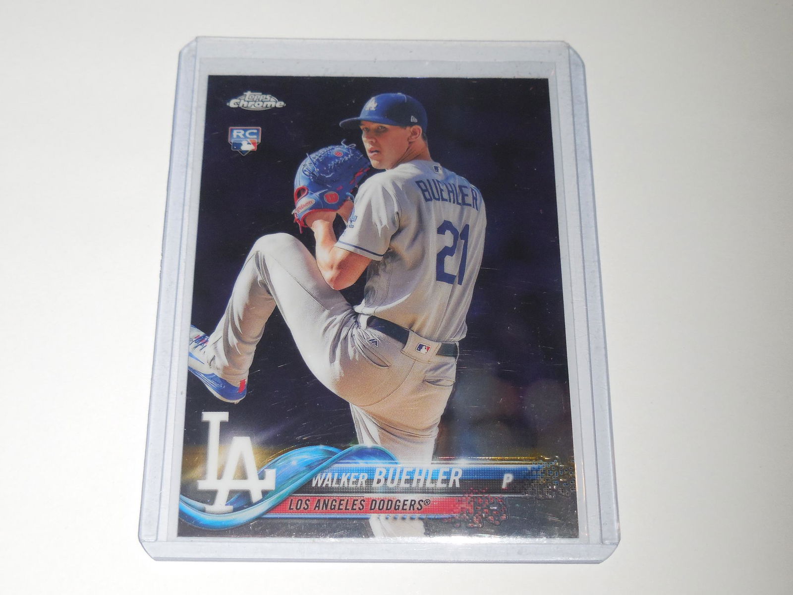 2018 TOPPS CHROME UPDATE WALKER BUEHLER ROOKIE CARD (1 of 2)