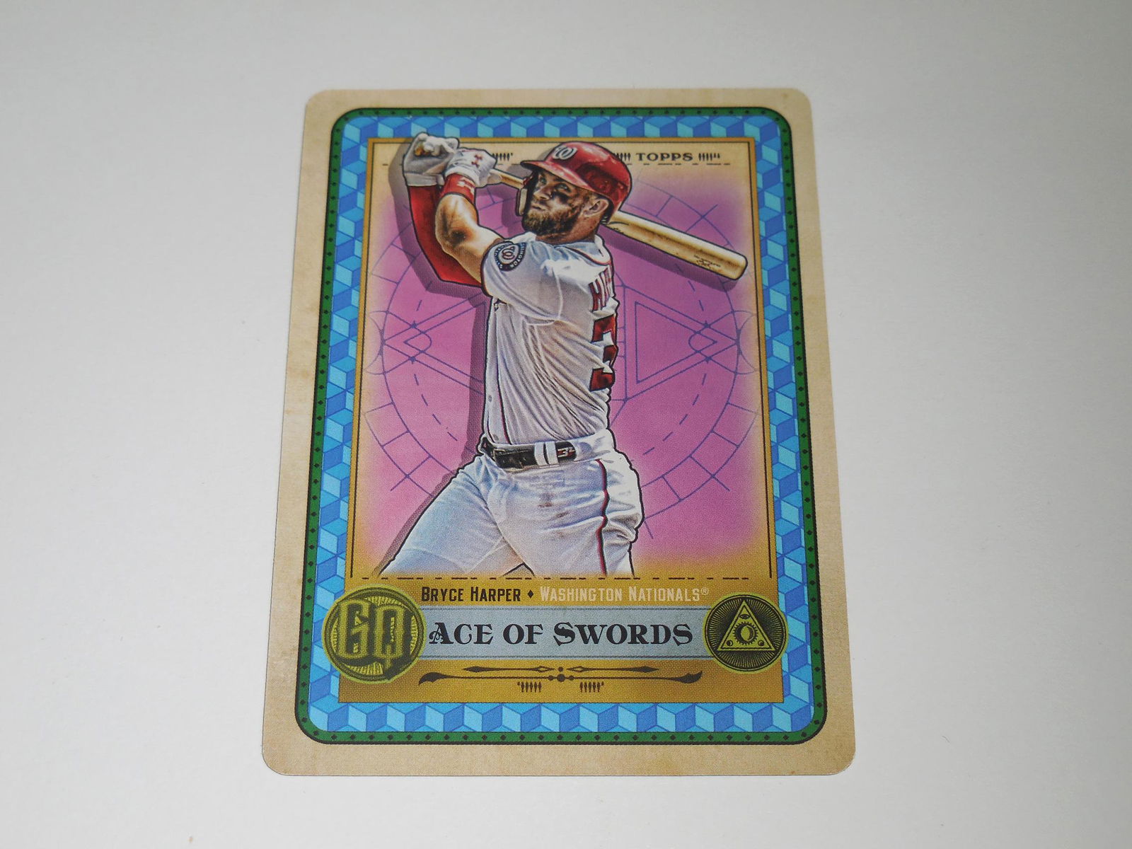 2019 TOPPS GYPSY QUEEN BRYCE HARPER ACE OF SWORDS (1 of 2)