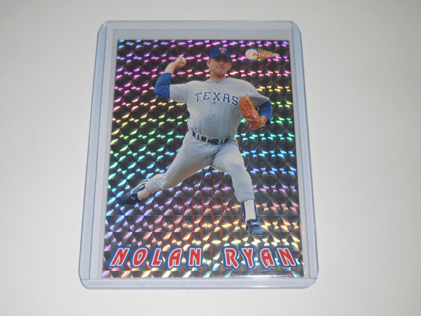 1993 PACIFIC NOLAN RYAN 27 SEASONS TEXAS EXPRESS PRIZM (1 of 2)