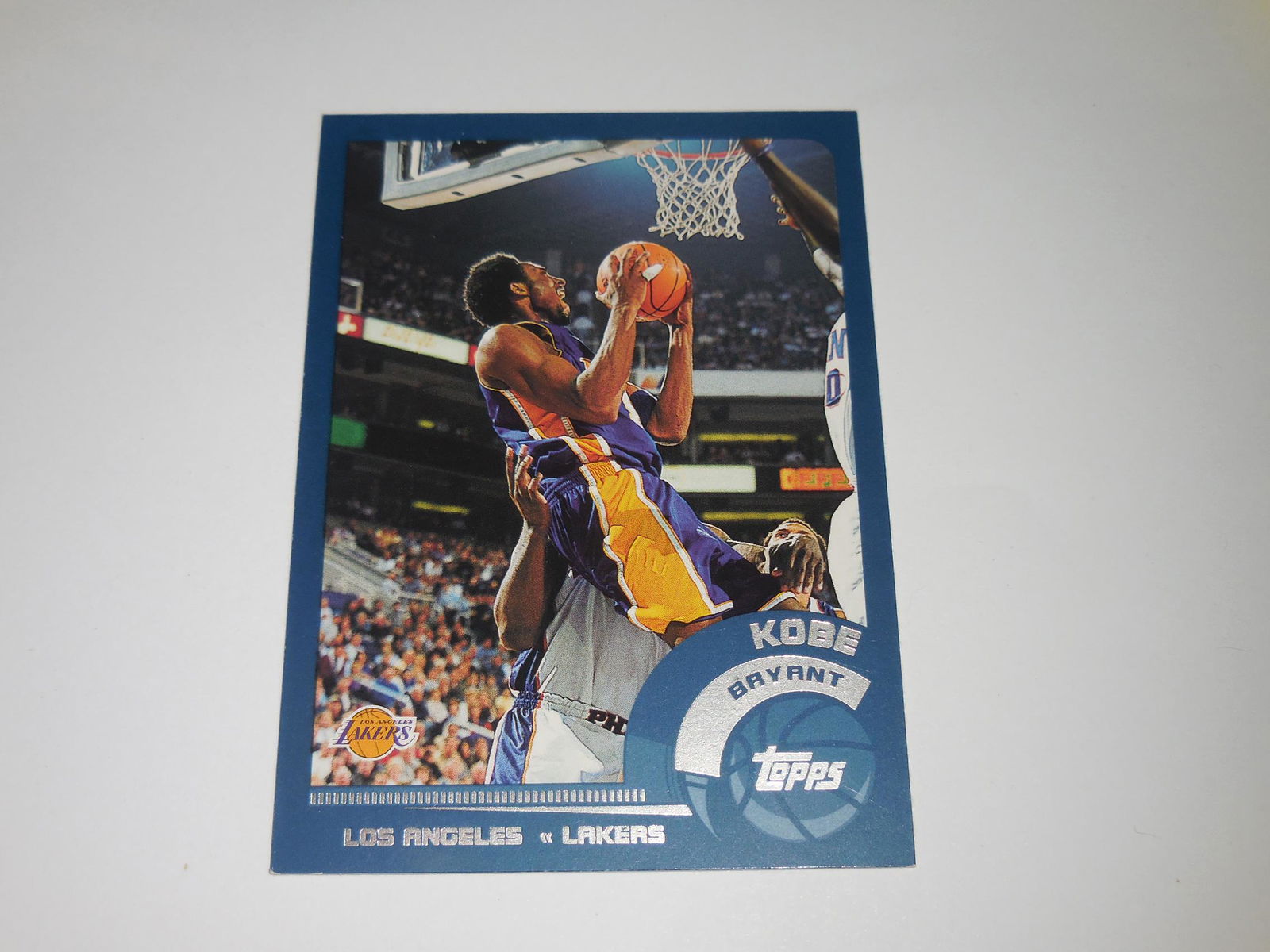 2002-03 TOPPS #25 KOBE BRYANT LA LAKERS (1 of 2)