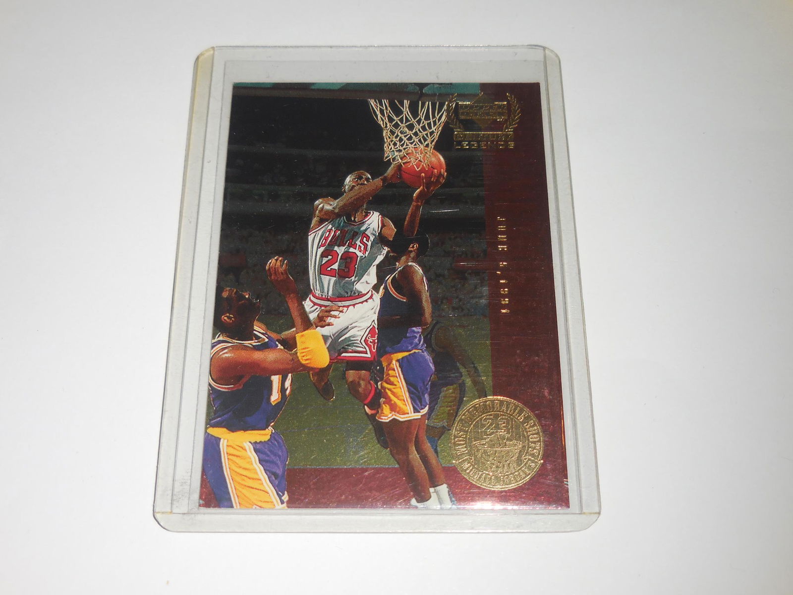 99-00 UD CENTURY LEGENDS MICHAEL JORDAN RARE HOLOFOL (1 of 2)