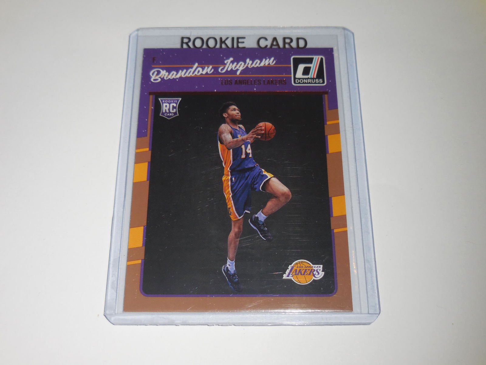 16-17 PANINI DONRUSS BRANDON INGRAM ROOKIE CARD (1 of 2)