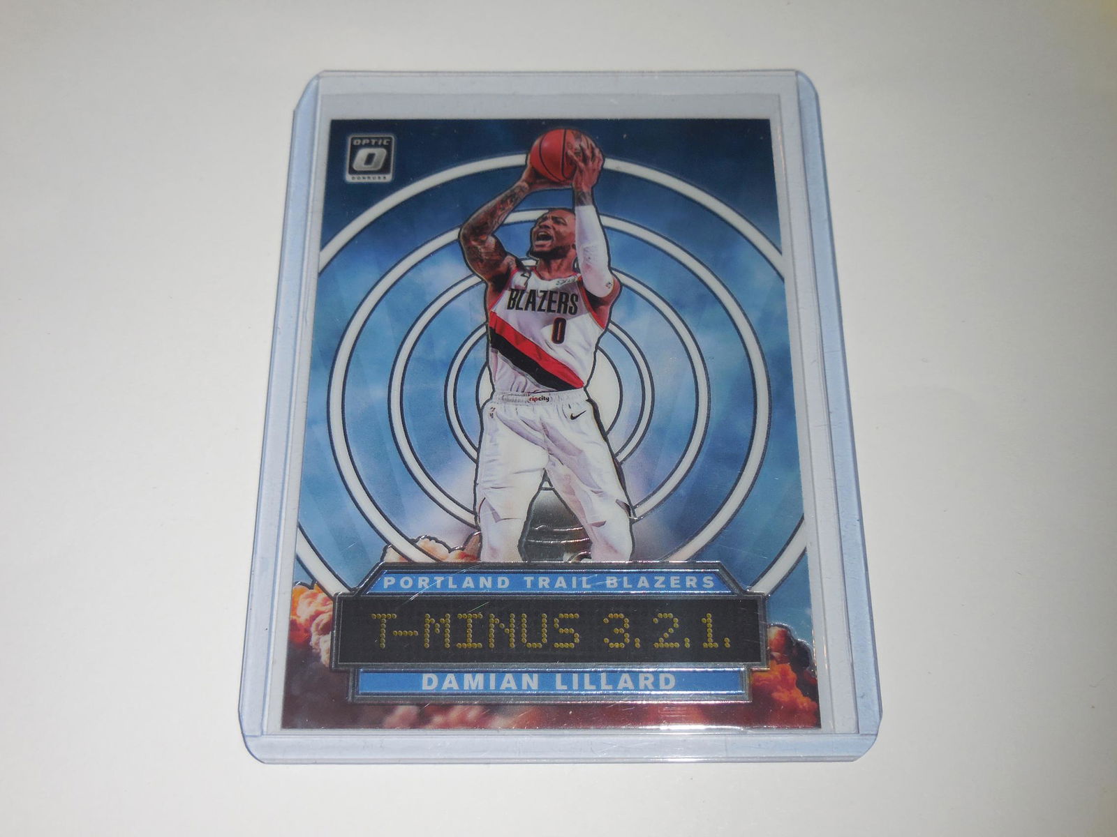 19-20 OPTIC DAMIAN LILLARD T MINUS 3 2 1 INSET (1 of 2)