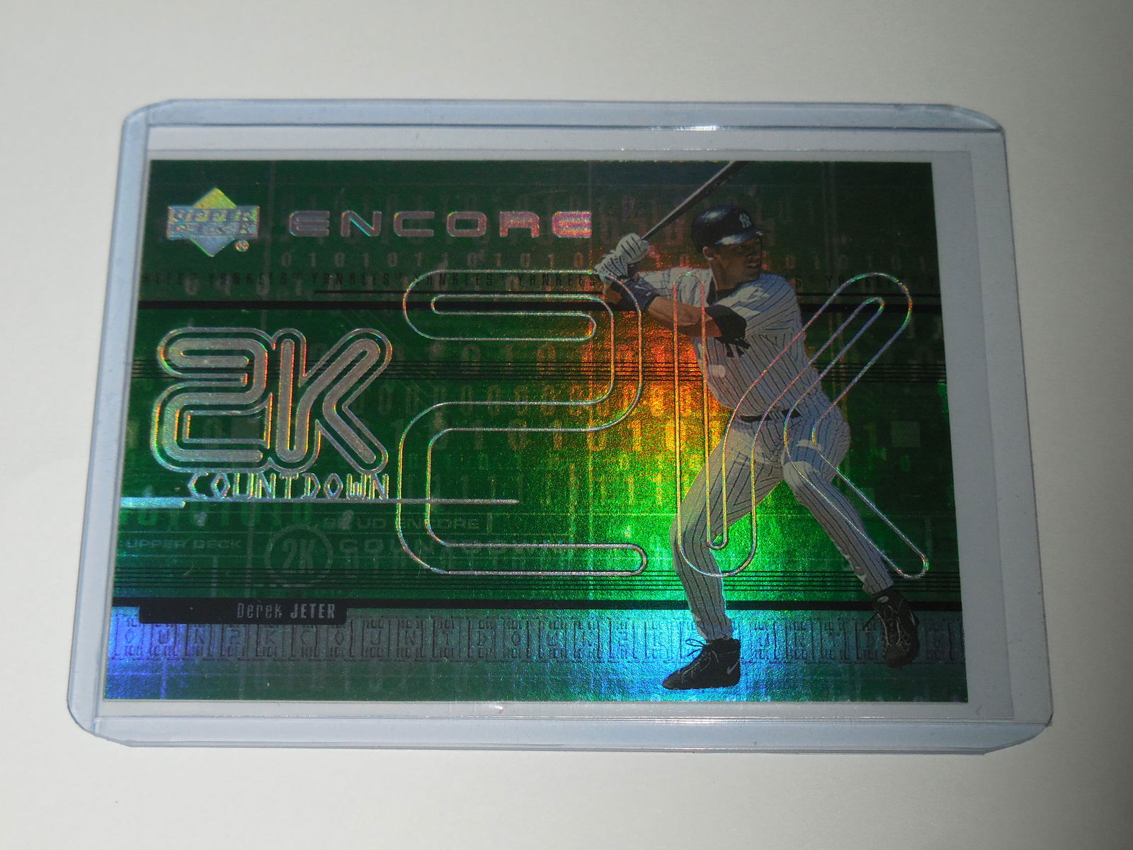 1999 UD ENCORE DEREK JETER 2K COUNTDOWN HOLOFOIL (1 of 2)