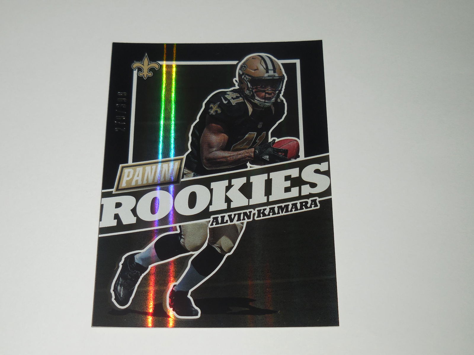 2017 PANINI THE NATIONAL ALVIN KAMARA ROOKIE CARD #'D (1 of 2)