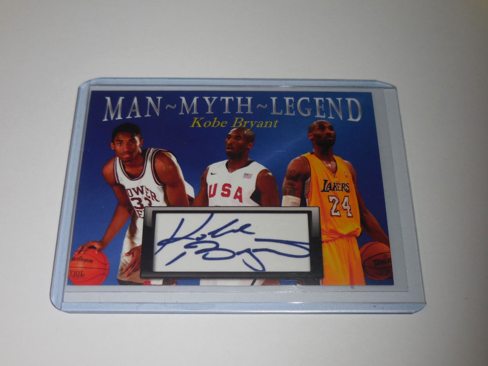 2018 ACEO MAN MYTH LEGEND KOBE BRYANT FACSMILE AUTO (1 of 2)