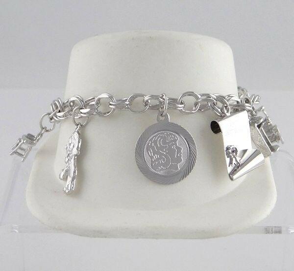 STERLING SILVER BABY PACIFIER HIGH CHAIR CHILD CRADLE (1 of 1)