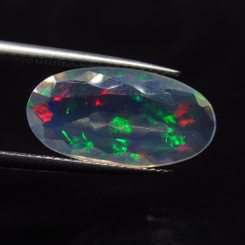 IGI Certified 4.30 Ct Natural Multi-Color Fire Opal (1 of 3)