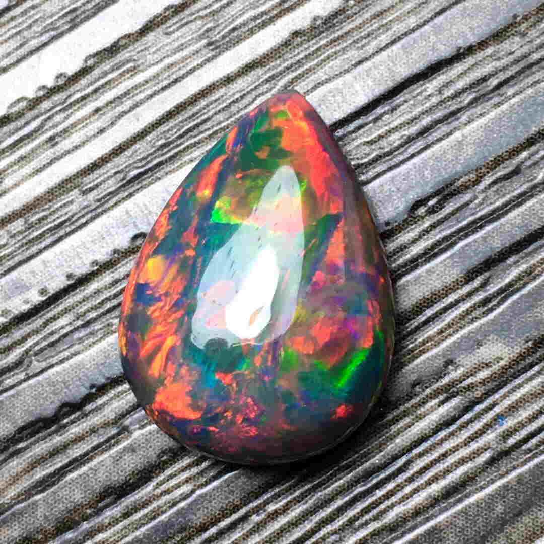 Natural Pear Cut 5.03 Carats Opal Loose Gemstone (1 of 4)