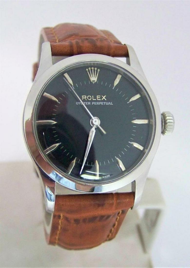 Vintage ROLEX OYSTER PERPETUAL Bubble Back Automatic (1 of 10)