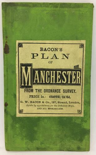 Bacon's Map of Manchester Corrected to the Present (1 of 2)