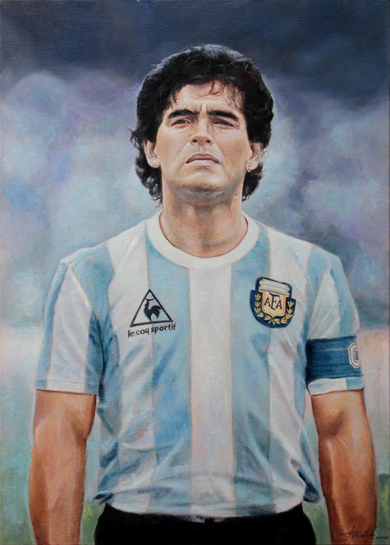 Darko Topalski: Diego Armando Maradona - Portrait (1 of 7)