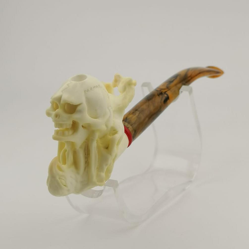 Eagle Skull,Meerschaum Cigarette Holder (1 of 10)