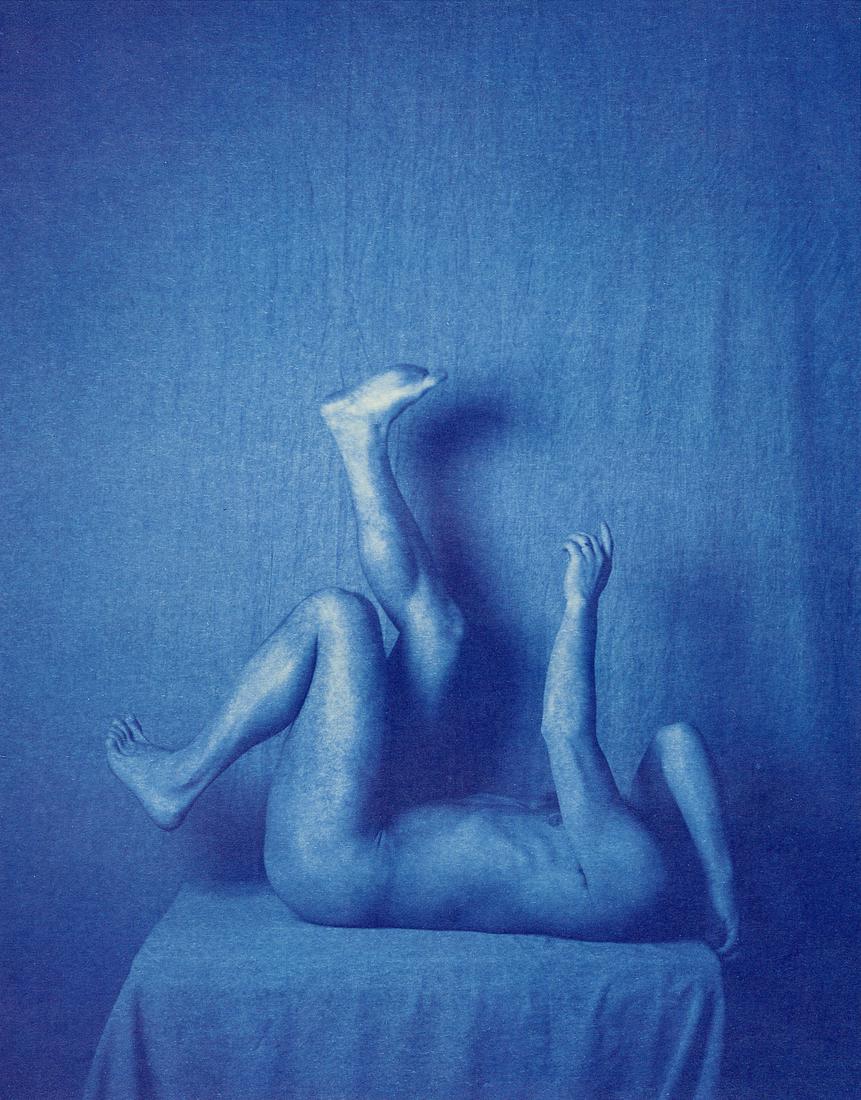 JOHN DUGDALE - A Sudden Taking, 1994: Artist: John Dugdale Title: A Sudden Taking, 1994 Medium: Photo Litho, 2000, USA Dimensions: 5.6x7.15" Description: Heat Wax Mounted on 8.5x11" Conservation Board Dugdale's interest in photography sta