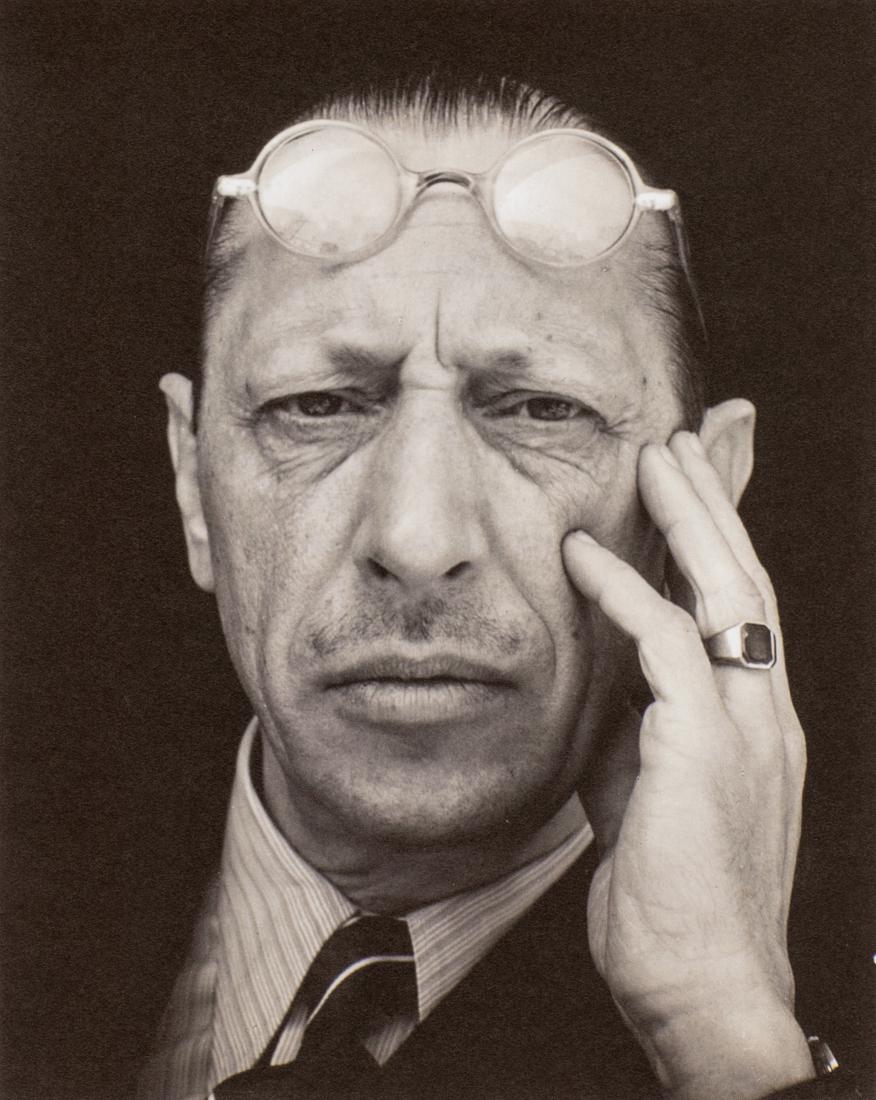 EDWARD WESTON - Igor Stravinsky, 1935 (1 of 1)