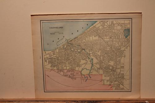 1892 Cleveland Map (1 of 3)