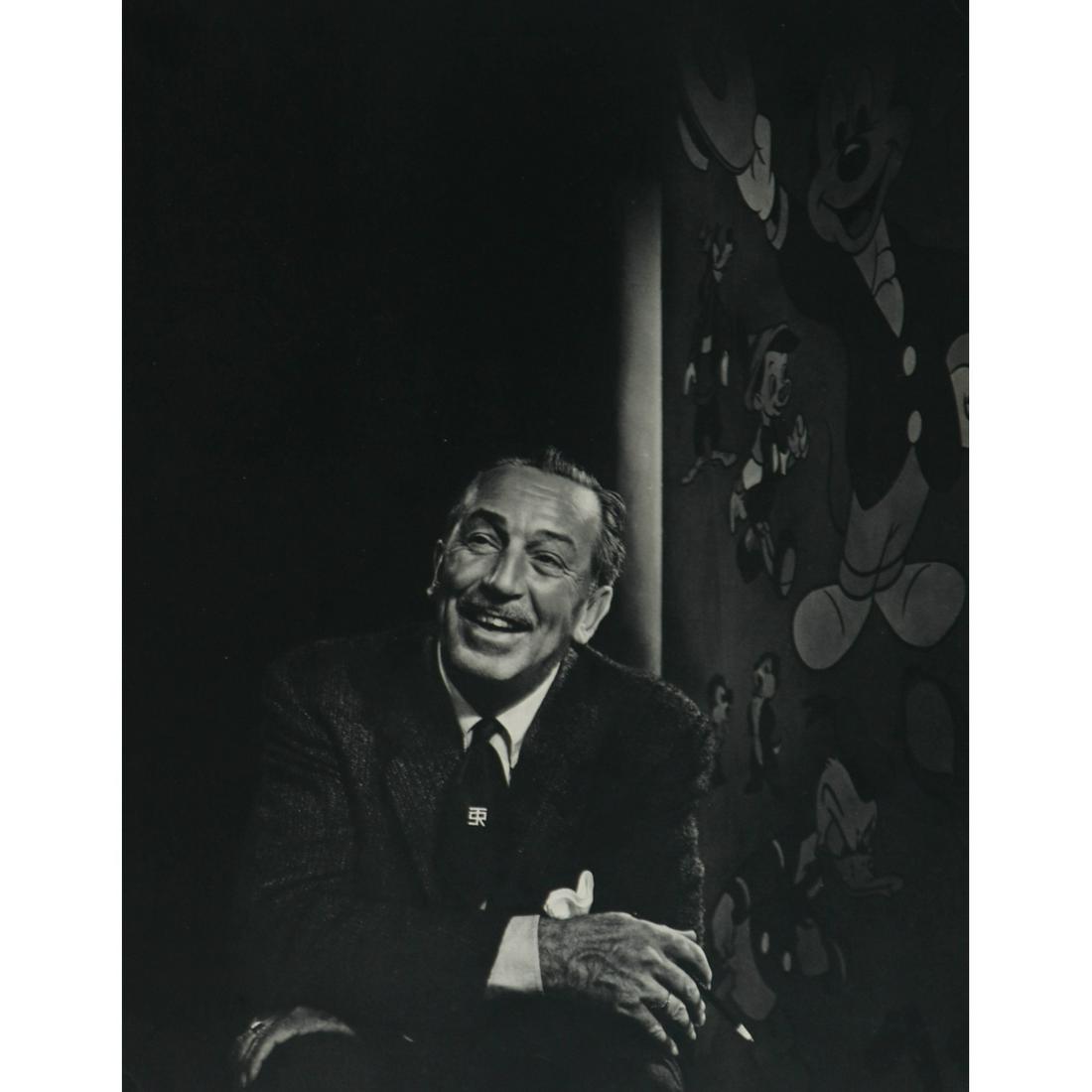YOUSUF KARSH - Walt Disney: Artist: YOUSUF KARSH Print Title: Walt Disney Medium: Sheet-Fed Gravure Printed in 1960's Printed in Netherlands Image size approx. 11.5 X 9 inches Yousuf Karsh (1908-2002) was an Armenian-Canadian po