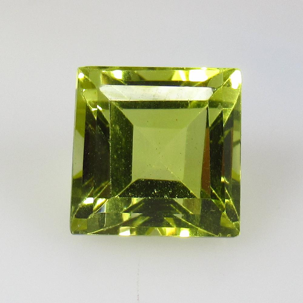 6.83 Ctw Natural Lemon Quartz Square Cut: No Reserve! Title: 6.83 Ctw Natural Lemon Quartz Square Cut Stone Clarity: VVS Gemstones: Lemon Quartz Carat Weights: 6.83 Size/Dimensions: 10.50 x 10.40 x 9.60 mm Additional Information: Good Luster 