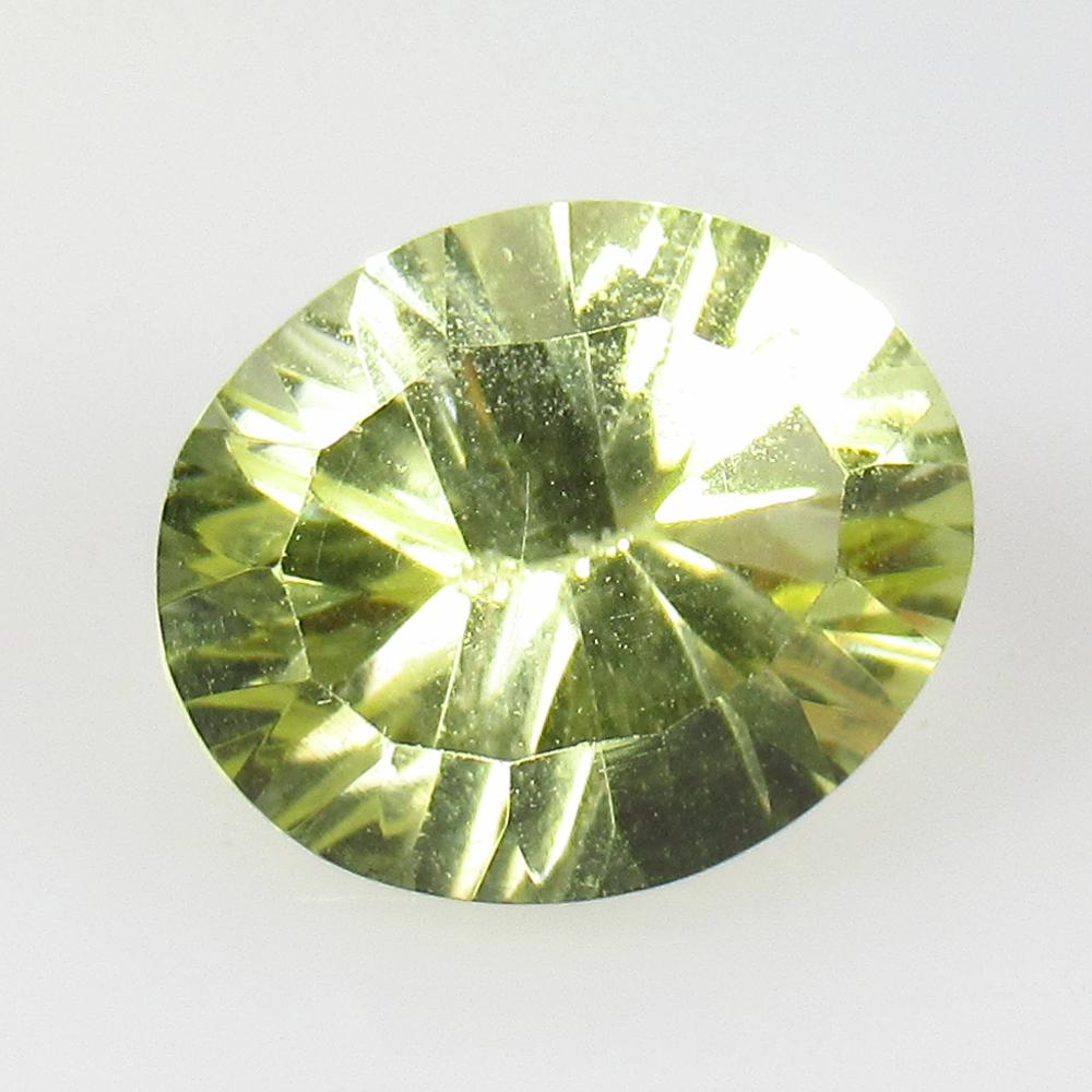 5.14 Ctw Natural Lemon Quartz Concave Cut: No Reserve! Title: 5.14 Ctw Natural Lemon Quartz Concave Cut Stone Clarity: VVS Gemstones: Lemon Quartz Carat Weights: 5.14 Size/Dimensions: 12.20 x 10.20 x 7.60 mm Additional Information: Good Luster