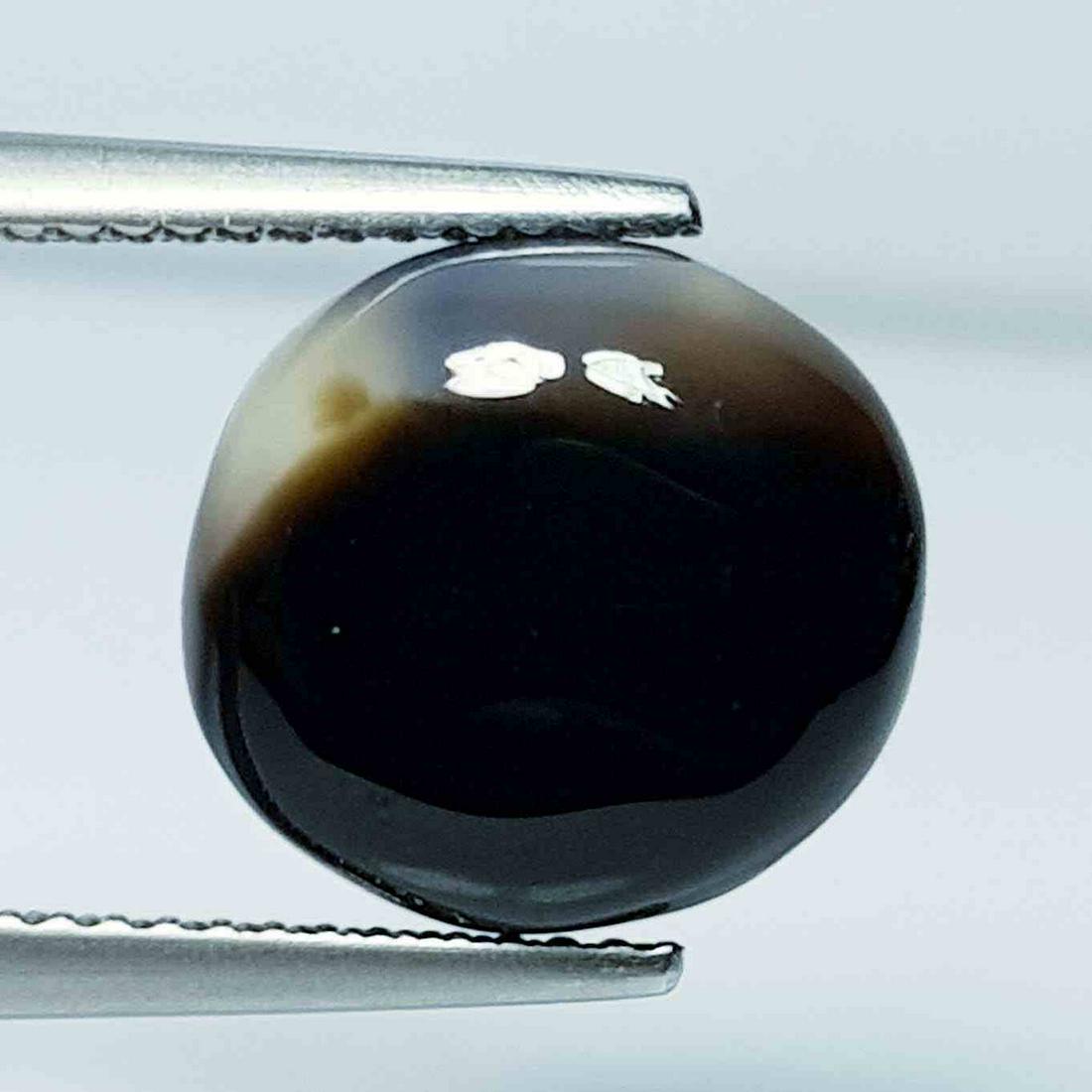 5.60 Ct Natural Black Agate (1 of 5)