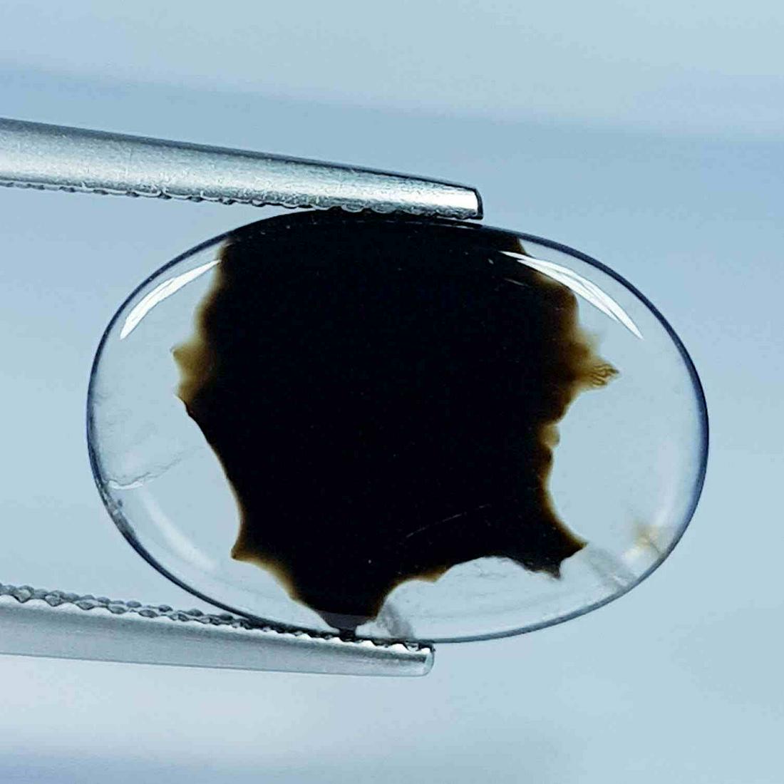 3.80 Ct Natural Black Agate (1 of 5)