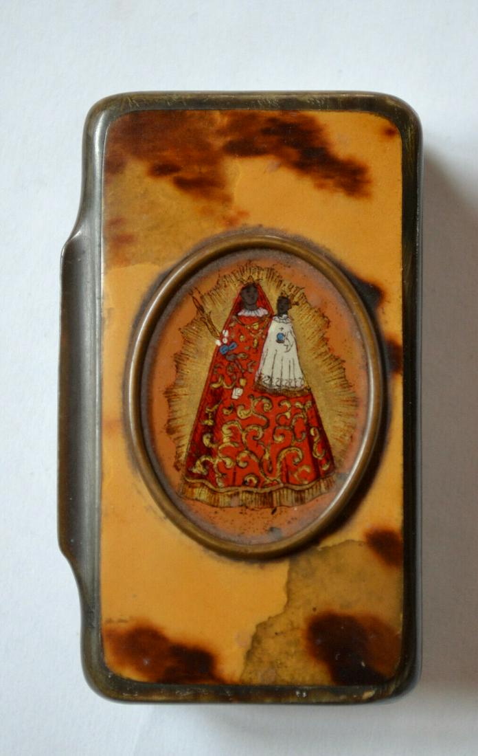 Antique Snuff Box with Miniature Icon (1 of 10)