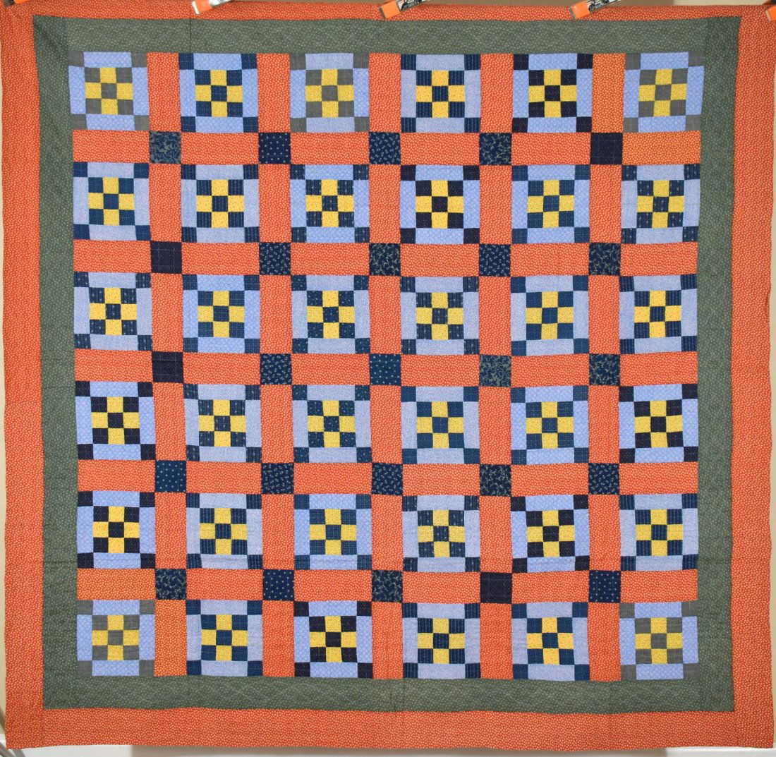 1890's 9-Patch Variation Quilt (1 of 8)