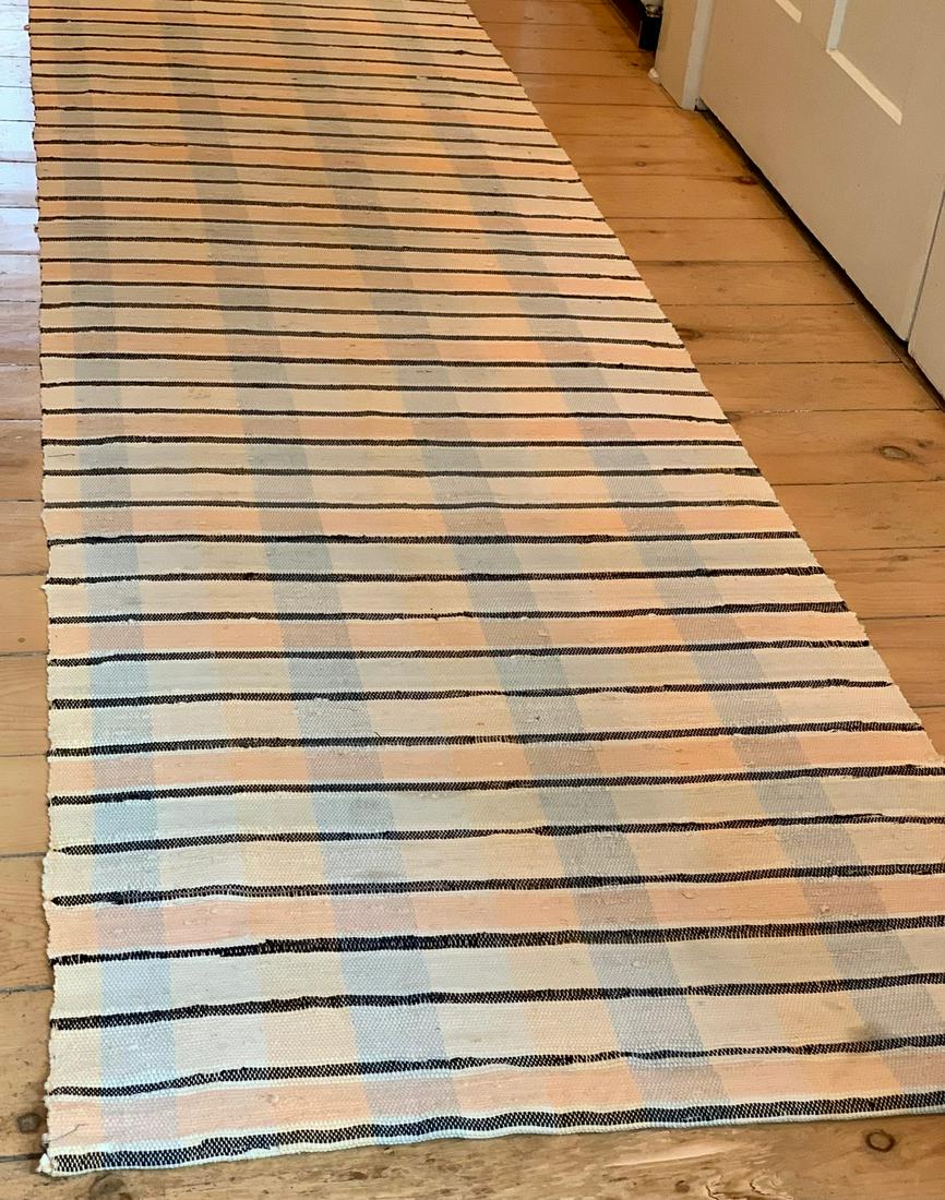 Early 20th c Rag Carpet (1 of 4)