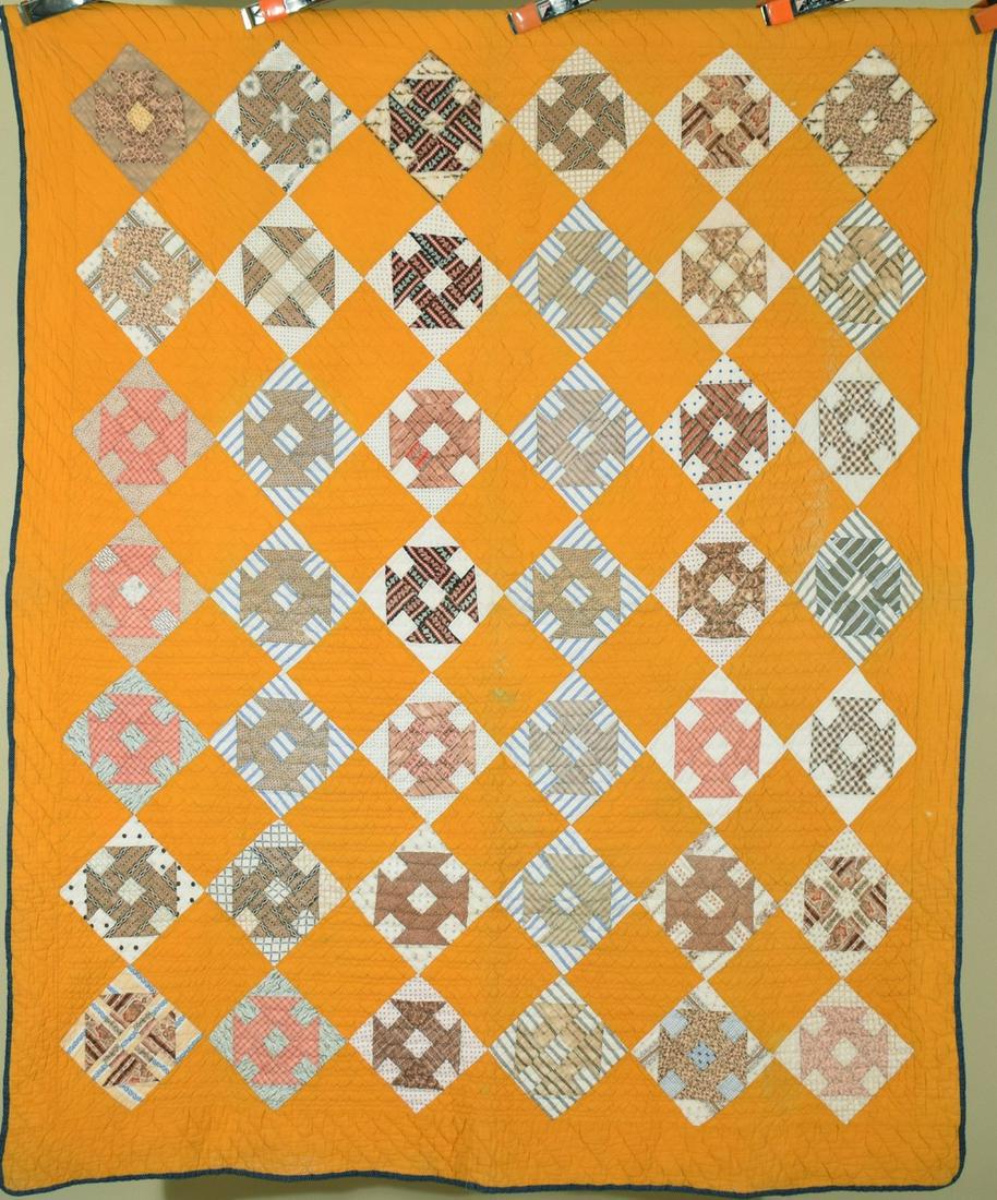 1870's Churn Dash Quilt (1 of 13)