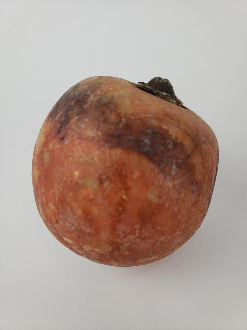 Stone Pomegranite or Plum, Alabaster Fruit (1 of 4)
