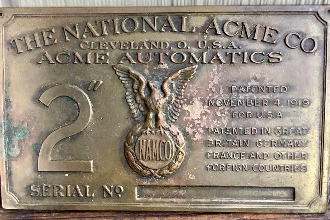 The National Acme Co. Cleveland Ohio Acme Automatics (1 of 2)
