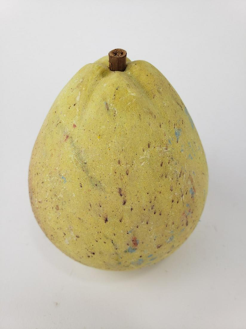 Large Stone Pear, Alabaster Fruit (1 of 5)