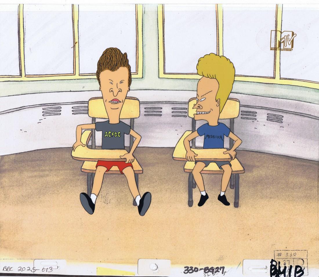 Beavis and Butt-Head Animation Art Original Production (1 of 2)
