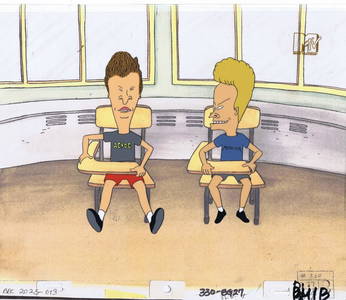 Beavis and Butt-Head Animation Art Original Production