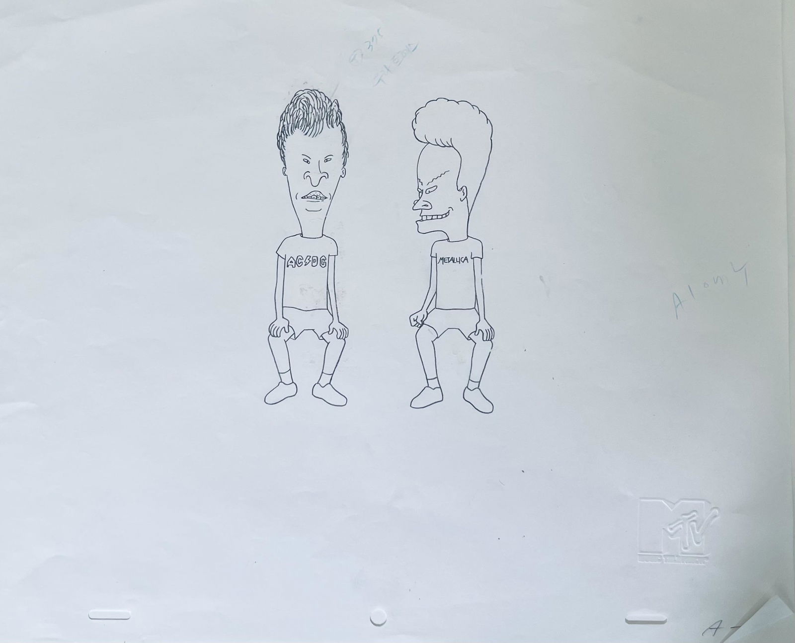 Beavis & Butt-Head Animation Art Original Production (1 of 2)