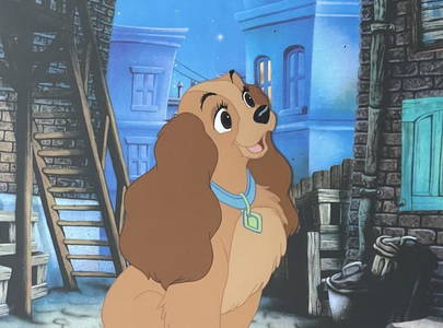 Large image of Lady from "Lady and the Tramp" Original