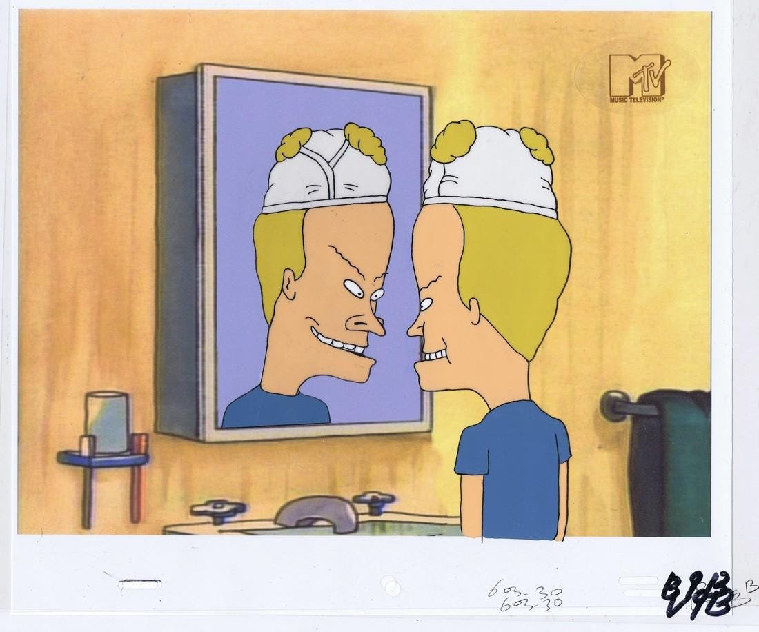 Beavis and Butt-Head Animation Art Original Production (1 of 2)