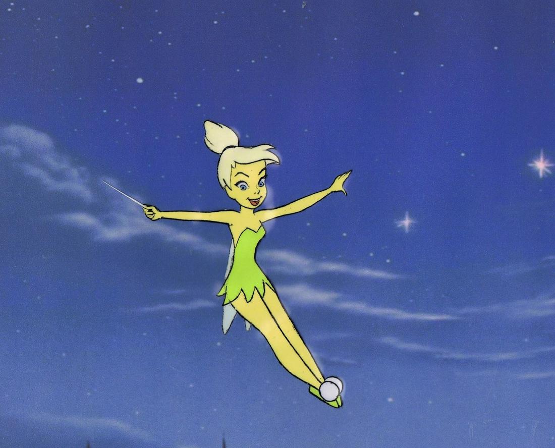 Tinkerbell Original Proudction Cel Wonderful World of (1 of 4)