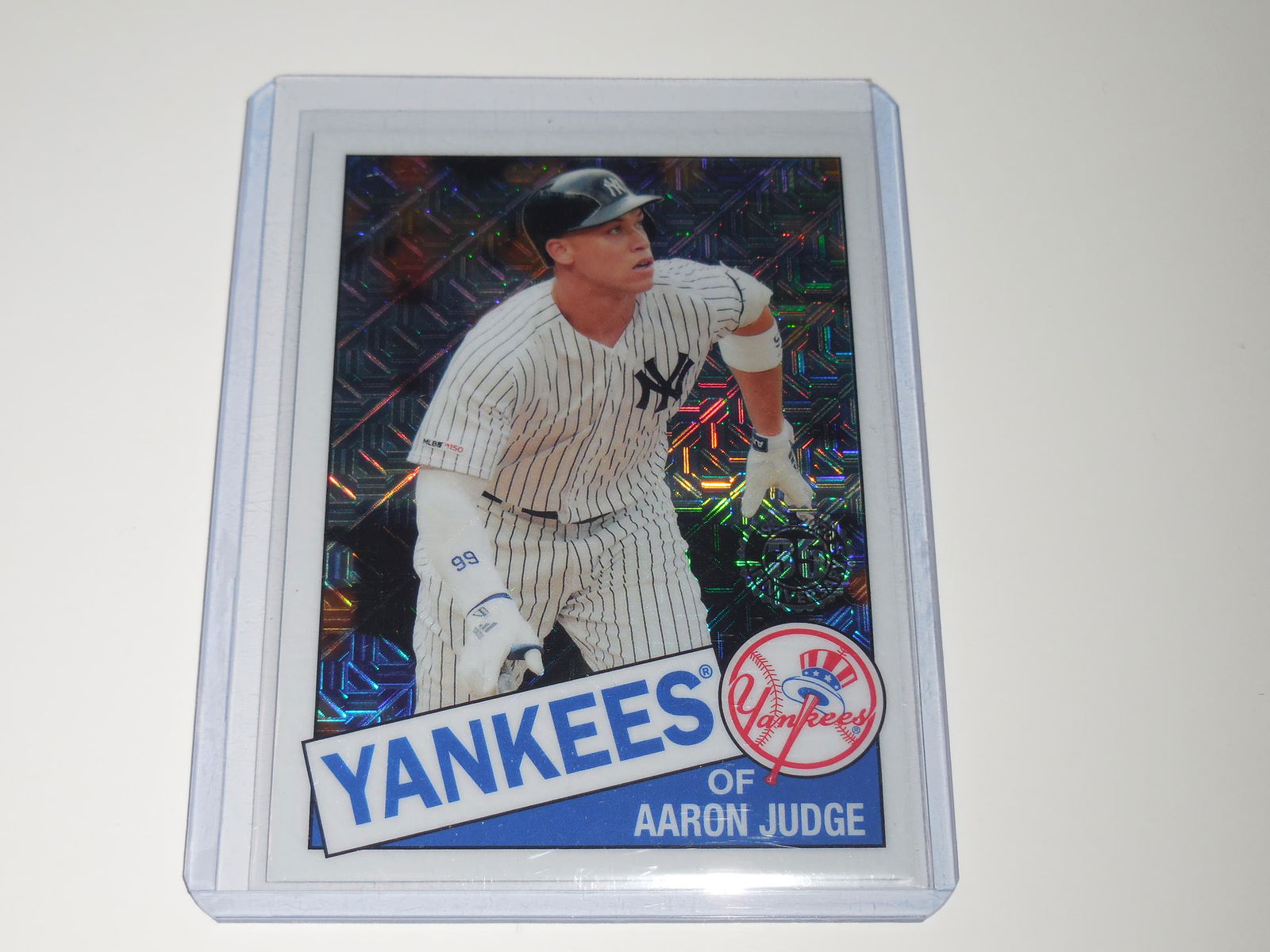 2019 TOPPS AARON JUDGE 1984 REFRACTOR (1 of 2)