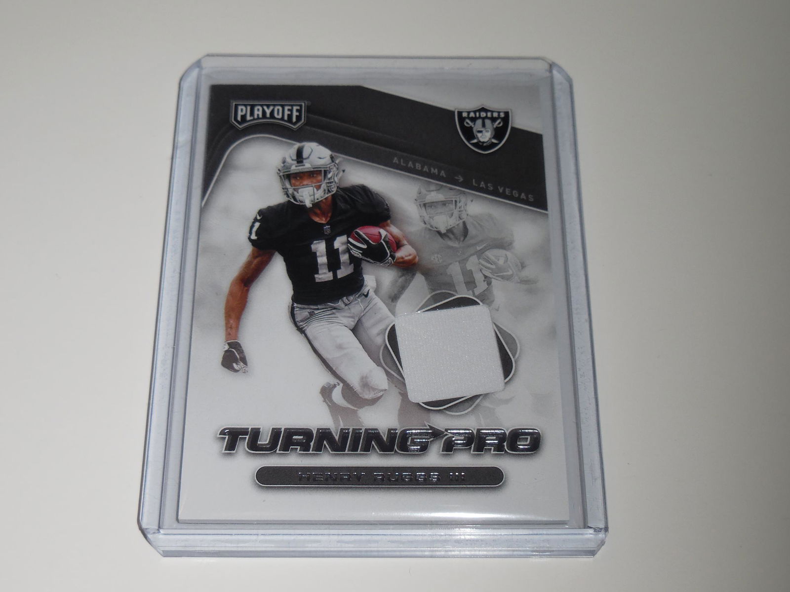 2020 PLAYOFF HENRY RUGGS JERSEY CARD RAIDERS (1 of 2)