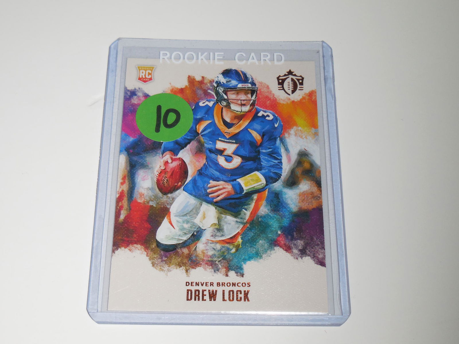 2019 PANINI GRIDIRON KINGS DREW LOCK ROOKIE CARD (1 of 2)